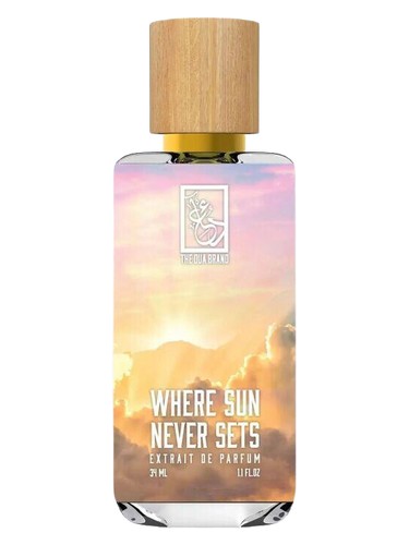 Frasco de Where Sun Never Sets, de The Dua Brand