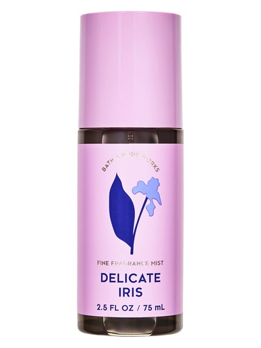 Frasco de Delicate Iris, de Bath & Body Works