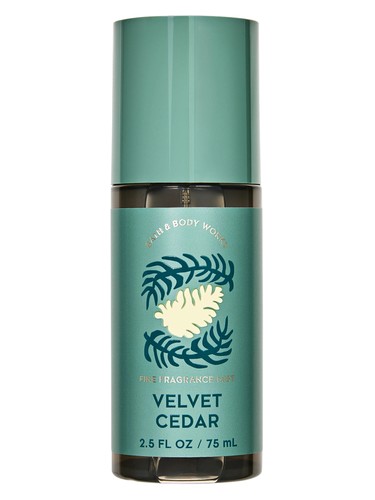 Frasco de Velvet Cedar, de Bath & Body Works