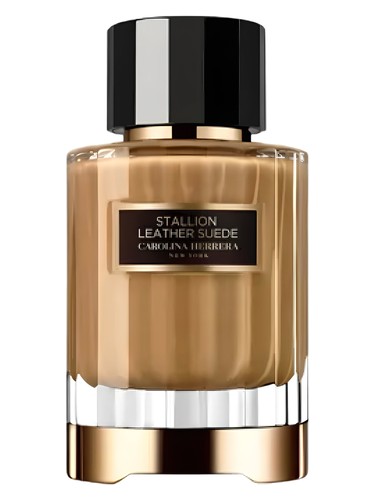 Frasco de Stallion Leather Suede — Carolina Herrera