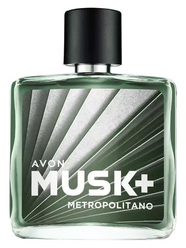 Frasco de Musk + Metropolitano, de Avon