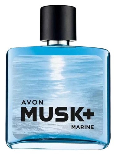 Frasco de Musk + Marine, de Avon