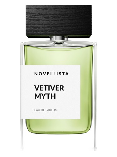 Frasco de Vetiver Myth, de Novellista