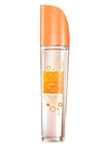 Frasco de Pur Blanca Golden Burst, de Avon