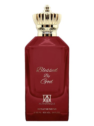 Frasco de Blessed by God, de Authenteque Perfumes