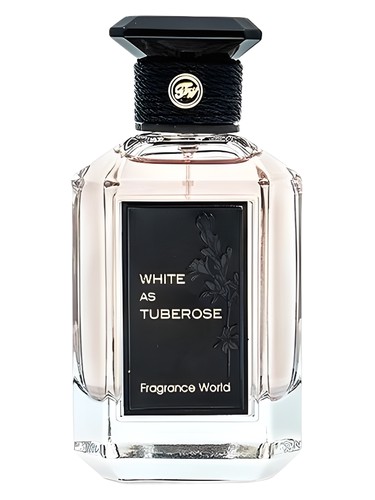 Frasco de White As Tuberose, de Fragrance World