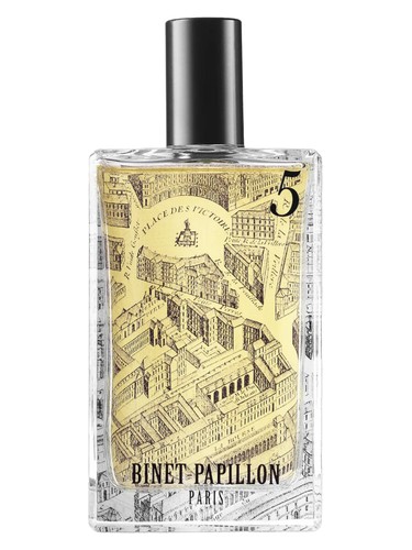 Frasco de N° 5 Oud Apollon, de Binet-Papillon