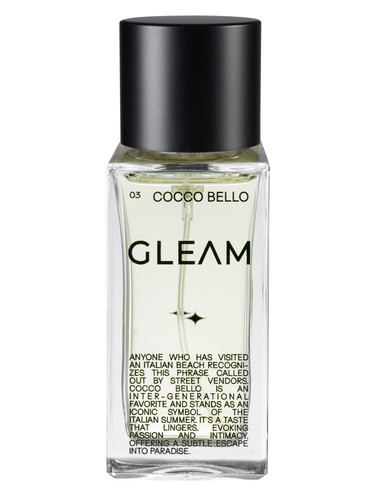 Frasco de Cocco Bello, de Gleam Perfume