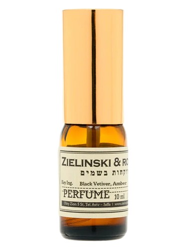 Frasco de Black Vetiver, Amber, de Zielinski & Rozen