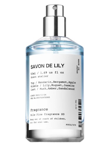 Frasco de Savon de Lily, de Nile Official