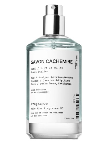 Frasco de Savon Cachemire, de Nile Official
