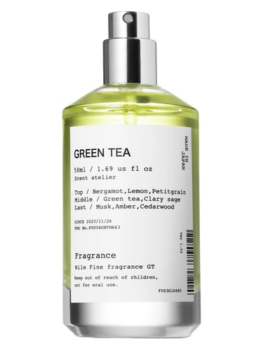 Frasco de Green Tea, de Nile Official