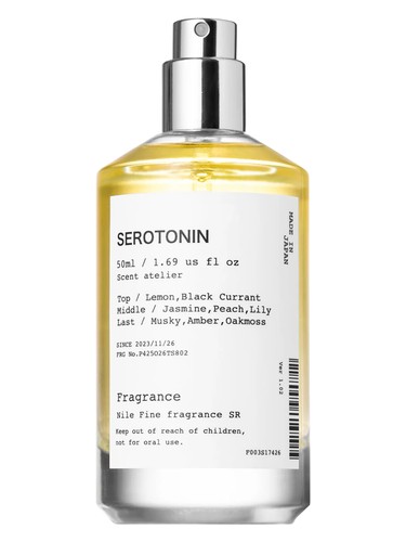 Frasco de Serotonin, de Nile Official