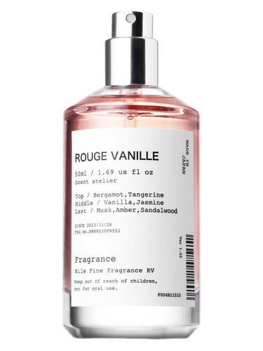Frasco de Rouge Vanille, de Nile Official