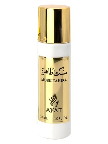 Frasco de Musk Tahira, de Ayat Perfumes