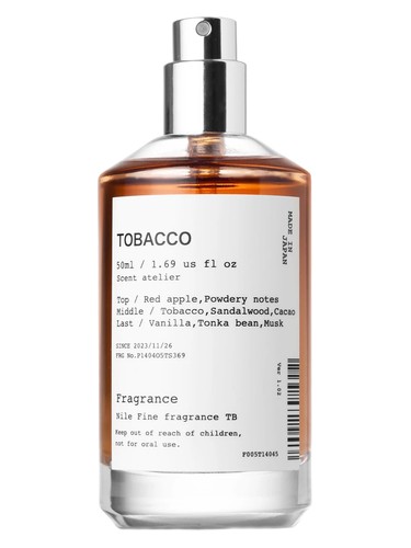 Frasco de Tobacco, de Nile Official