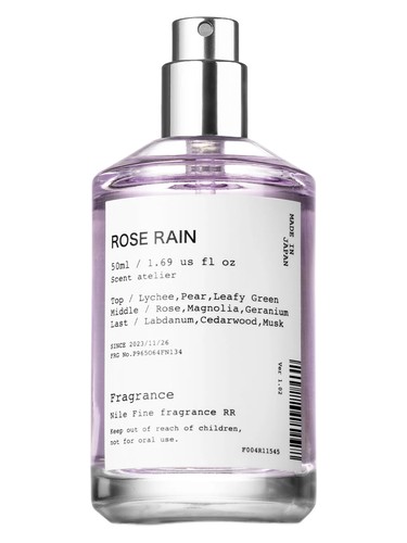 Frasco de Rose Rain, de Nile Official