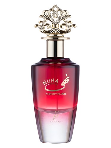 Frasco de Nuha Cherry Blush, de Khadlaj Perfumes
