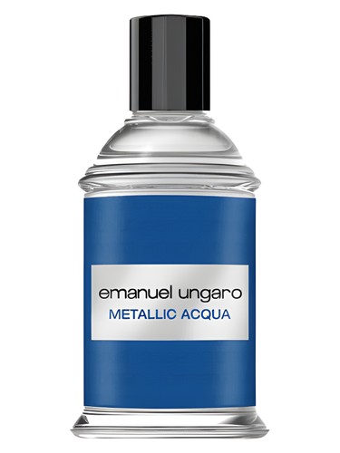 Frasco de Metallic Acqua, de Emanuel Ungaro