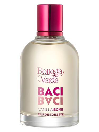 Frasco de Baci Baci Vanilla Bomb, de Bottega Verde