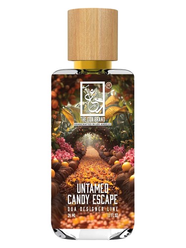 Frasco de Untamed Candy Escape, de The Dua Brand