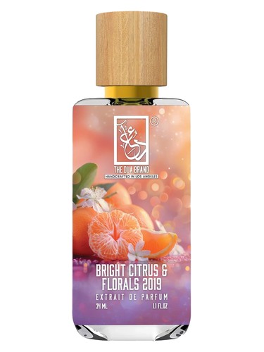 Frasco de Bright Citrus & Florals 2019, de The Dua Brand