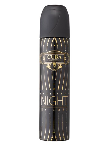 Frasco de Night, de Cuba Paris