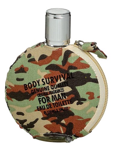 Frasco de Body Survival, de Omerta