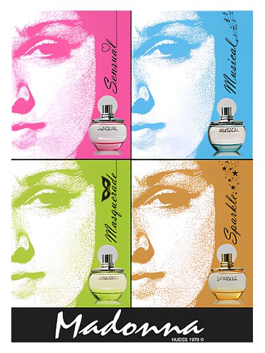 Frasco de Sparkle, de Madonna Nudes 1979