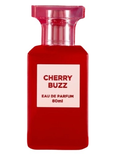 Frasco de Cherry Buzz, de Fragrance World