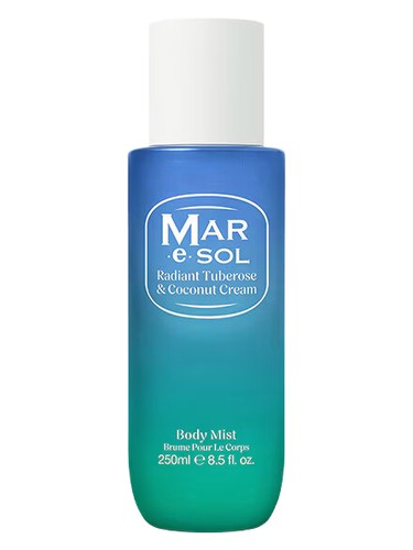 Frasco de Radiant Tuberose & Coconut Cream, de Mar e Sol
