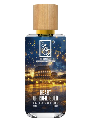 Frasco de Heart Of Rome Gold, de The Dua Brand