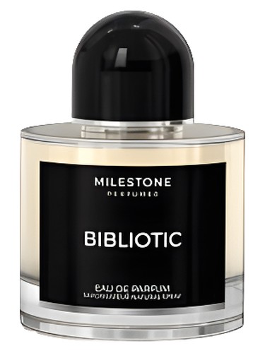 Frasco de Bibliotic, de Milestone Perfumes