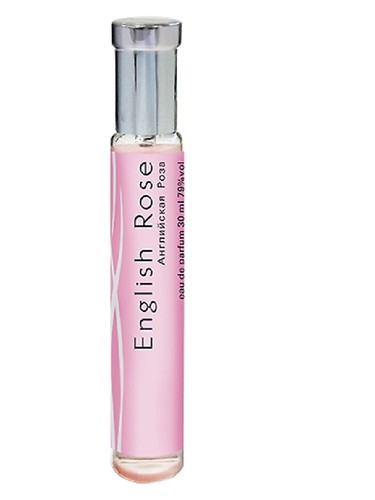 Frasco de English Rose, de Parfums Genty