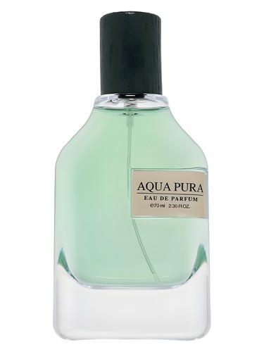 Frasco de Aqua Pura, de Fragrance World