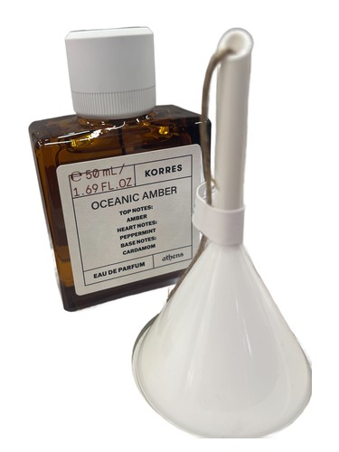 Frasco de Oceanic Amber Eau de Parfum, de Korres
