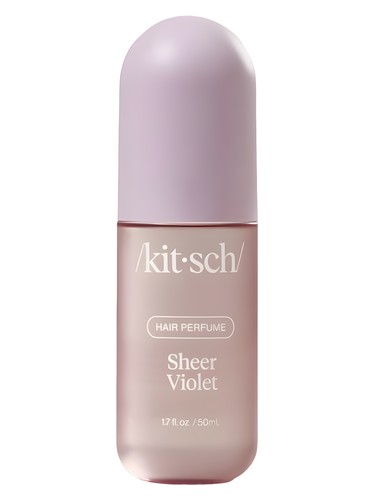 Frasco de Sheer Violet Hair Perfume, de KITSCH