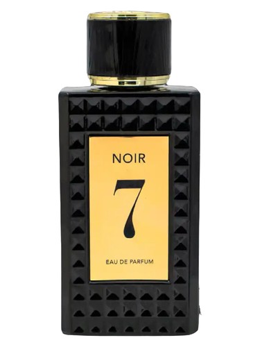 Frasco de Noir 7, de Fragrance World