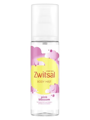 Frasco de Zwitsal Bodymist Pink Blossom — Zwitsal