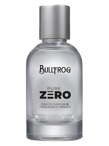 Frasco de Pure Zero Eau de Parfum & Fragrance Primer, de Bullfrog