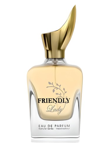 Frasco de Friendly Lady, de Fragrance World