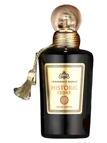 Frasco de Historic Cedar, de Fragrance World