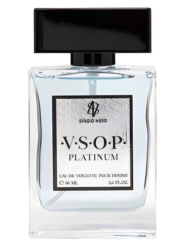 Frasco de VSOP Platinum, de Sergio Nero