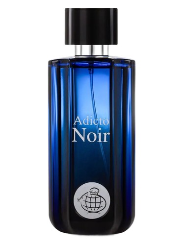 Frasco de Adicto Noir, de Fragrance World