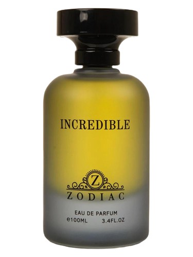 Frasco de Incredible, de Zodiac