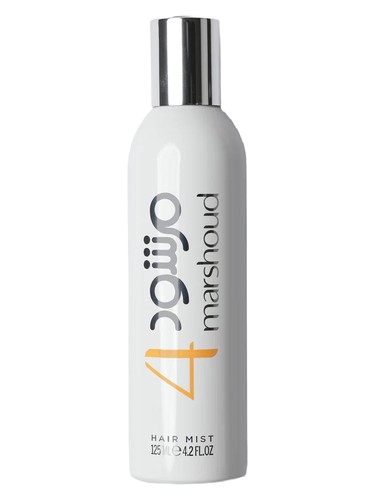Frasco de Marshoud4 Hair Mist, de Atyab Al Marshoud
