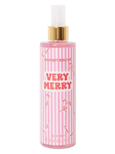Frasco de Very Merry Body Mist, de Women Secret