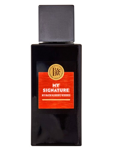 Frasco de My Signature, de Bath & Body Works