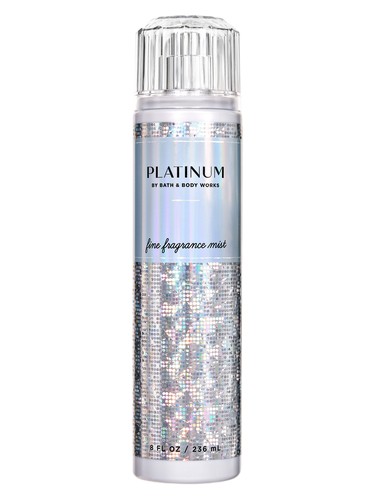 Frasco de Platinum, de Bath & Body Works