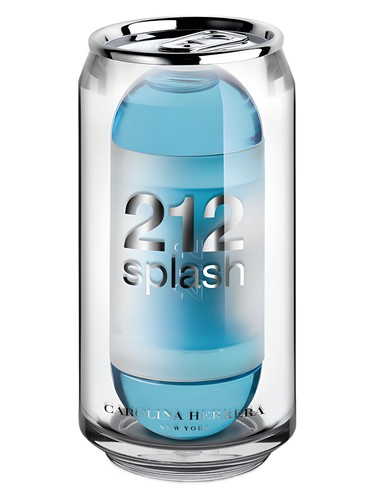 Frasco de 212 Splash for Women, de Carolina Herrera